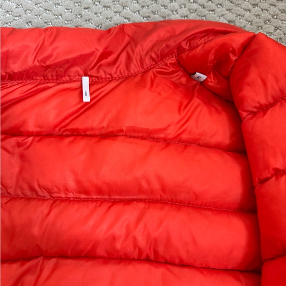 Moncler Lans Short Down Jacket orange size 3 - Picture 11 of 14